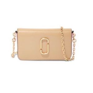 Marc Jacobs Snapshot Leather Chain Wallet